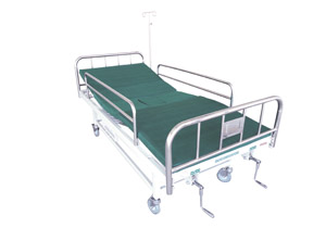 不銹鋼、噴塑混合型多功能護(hù)理床D221